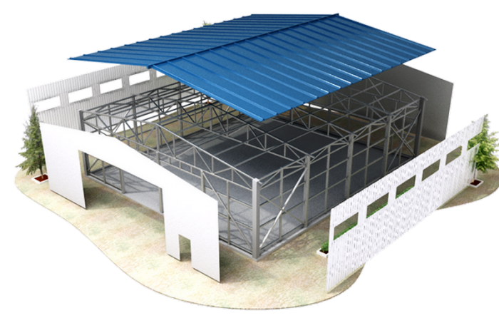 Каркасный или арочный ангар?